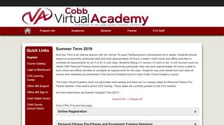 
                            1. Cobb Virtual Academy - Cobb County School District