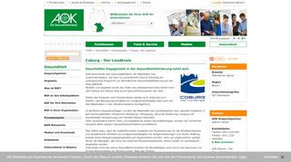 
                            6. Coburg - Der Landkreis | AOK - Service für Unternehmen