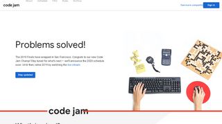 
                            8. Code Jam - Google’s Coding Competitions