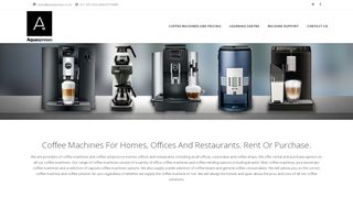 
                            9. Coffee Machines and Coffee Vending Machines - Aquaspresso