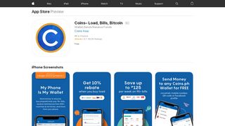 
                            5. ‎Coins– Load, Bills, Bitcoin on the App Store