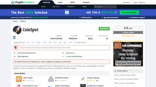 
                            5. CoinSpot Web Multi-cryptocurrency Wallet - Reviews and ...