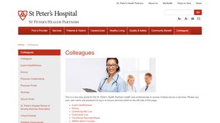 
                            7. Colleagues - St. Peter's Health Partners