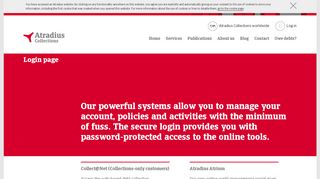 
                            4. Collect@Net, Atradius Atrium, Debtor@Net | Atradius login