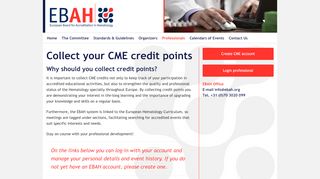 
                            4. Collect your CME credit points - EBAH | European Board for ...