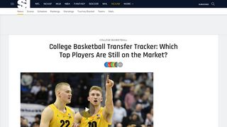 
                            5. College basketball transfers 2019: Kerry Blackshear, Hausers, more ...