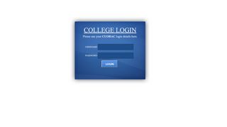 
                            9. COLLEGE LOGIN - cuonline.ac.in