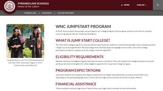 
                            9. College Prep/WNC - Pyramid Lake Schools