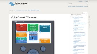 
                            7. Color Control GX manual [Victron Energy]