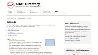 
                            7. Colorado | ADAP Directory