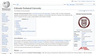 
                            9. Colorado Technical University - Wikipedia