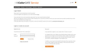 
                            1. ColorGATE: Web-Support