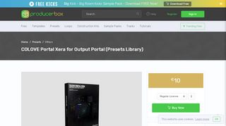 
                            2. COLOVE Portal Xera for Output Portal (Presets Library) | ProducerBox