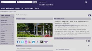 
                            8. Columbia College | Koala Connection