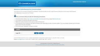
                            5. ComBank Internet Banking Portal - User Sign in