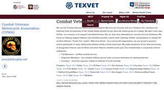 
                            8. Combat Veterans Motorcycle Association (CVMA) | TexVet