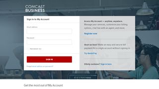 
                            2. Comcast Business Services - Xfinity