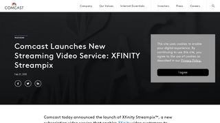 
                            7. Comcast Launches New Streaming Video Service: XFINITY ...