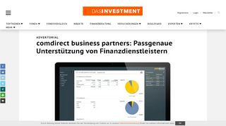 
                            9. comdirect business partners: Passgenaue …