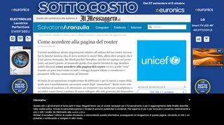 
                            3. Come accedere alla pagina del router | Salvatore …