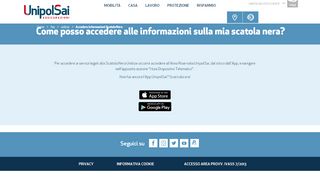 
                            2. Come accedere alle informazioni sulla Scatola Nera Unibox ...