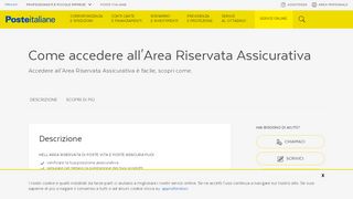 
                            2. Come accedere - Poste Vita - Poste Italiane