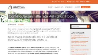 
                            1. Come collegarsi alla WiFi di un Hotel: consigli e …