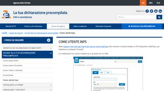 
                            8. Come utente Inps - …