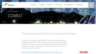 
                            7. ComEd - Our Companies - Exelon