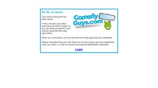 
                            9. ComedyGuys.com Online Course - Quit page