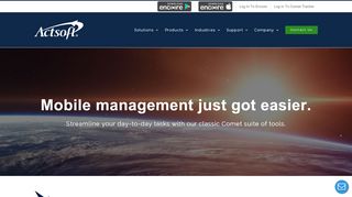 
                            3. Comet Suite - Actsoft, The GPS Fleet Tracking & …