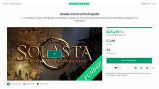 
                            3. Coming to Kickstarter - solasta-game.com