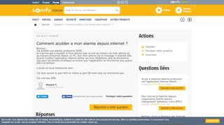 
                            4. Comment accéder a mon alarme depuis internet ? - Avec Réponse(s ...