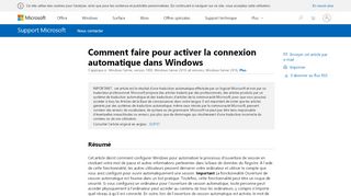 
                            6. Comment faire pour activer la connexion …