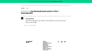 
                            8. Comment on Karatestunde (m/m und m++f/m) by PlaymakerM19 ...