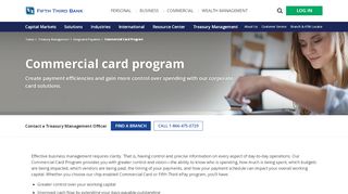 
                            1. Commercial Card Program | Fifth Third Bank