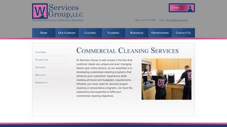 
                            2. Commercial Cleaning Services | W Services Group