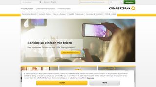 
                            4. Commerzbank: Die Bank für Privat- und Unternehmerkunden