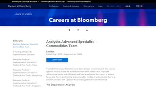 
                            3. Commodities Team - careers.bloomberg.com