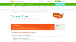 
                            9. Common Core fifth-grade math standards - IXL