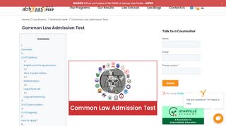 
                            6. Common Law Admission Test – Abhyaas Law Prep