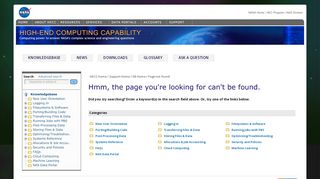 
                            5. Common Login Failures or Issues - NASA Advanced ...