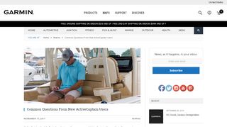 
                            6. Common Questions From New ActiveCaptain Users - Garmin Blog