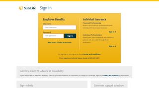 
                            3. commonlogin - login.sunlifeconnect.com