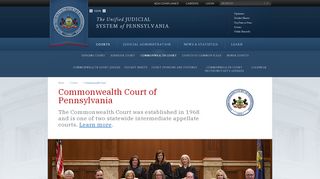 
                            11. Commonwealth Court | Courts | Unified Judicial System of Pennsylvania