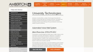 
                            5. Communication Technologies | Online Portal ... - Amberton University