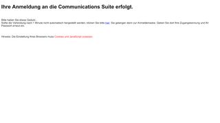 
                            6. Communications Suite University of Hildesheim