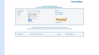 
                            5. CommuniGate Pro safetouch.com Entrance