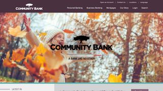 
                            10. Community Bank | Like No Other Bank You Know