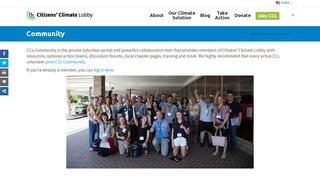 
                            5. Community - Citizens' Climate Lobby